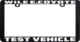Wile E Coyote Test Vehicle Funny Humor License Plate Frame - £10.26 GBP