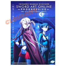 Anime DVD Sword Art Online Movie:Progressive-Aria Of A Starless Night Eng Dub - £14.85 GBP