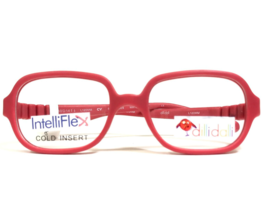 Dilli Dalli Kids Eyeglasses Frames SPRINKLES Matte Red Rubberized 40-14-120 - £52.02 GBP