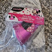 Minnie Mouse Happy Helpers MINI CONE HATS (8) Birthday Party Supplies Fa... - $3.85