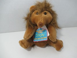 Dandee small plush Collector&#39;s choice Sticky porcupine hedgehog vintage w/tag - £5.71 GBP