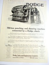 1919 Ad Dodge Sales and Engineering Co. Mishawaka, Ind - £7.02 GBP