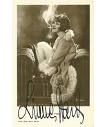 LIANE HAID (1926) Vintg Orig German Silent Film Postcard INSCRIBED BY LI... - $125.00