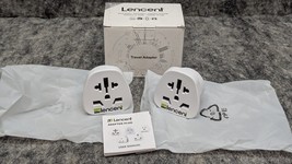 New 2 Pack Lencent 830US World to US Plug Adapter - $12.55 CAD