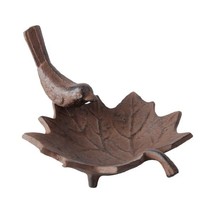 Fallen Fruits FB152 Small Cast Iron Bird Bath  - $45.00