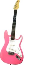 Guitar Full Size Right Handed Electric 6 String Guitar, Solid Wood Body - £93.37 GBP