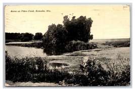 Scene on Pikes Creek Kenosha Wisconsin WI DB Postcard V21 - £3.88 GBP