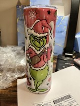 Skinny Tumbler 20oz 3d Christmas Grinch - £17.26 GBP