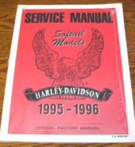 1995 1996 Harley-Davidson Service Shop Manual Catalog Softail FX FL NEW ... - $147.51