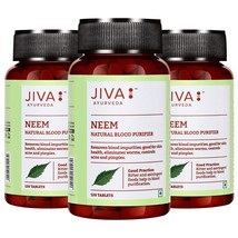 Ayurvedic Neem Tablets - Natural Blood Purifier 120 Tablets - Pack of 3 - £15.56 GBP