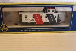 HO Scale AHM, Cupola Caboose, Spirit of 1776, Red White &amp; Blue #183 - 5340 - £19.59 GBP