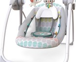 Bright Starts Portable Automatic 6-Speed Baby Swing with Adaptable Speed - $68.32