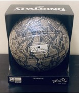 NEW Spalding Limited Edition Kobe Bryant 94 Series Silver Basketball Bla... - €138,38 EUR
