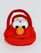 Rare Sesame Street Elmo Plush Purse Bag Tote Knapsack Jim Henson  Zipper Closure - £17.02 GBP