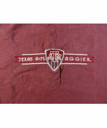 DISCONTINUED TEXAS A&amp;M HOME OF THE 12TH MAN MAROON T SHIRT LARGE - $282.00 MXN