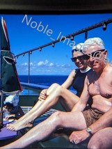 1969 SS Santa Paula Couple Sunning Above Deck Venezuela Ektachrome 35mm Slide - £4.28 GBP