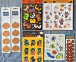 Assorted Lot of Halloween Themed Sticker Sheets 8 Pieces SKU - $36.99