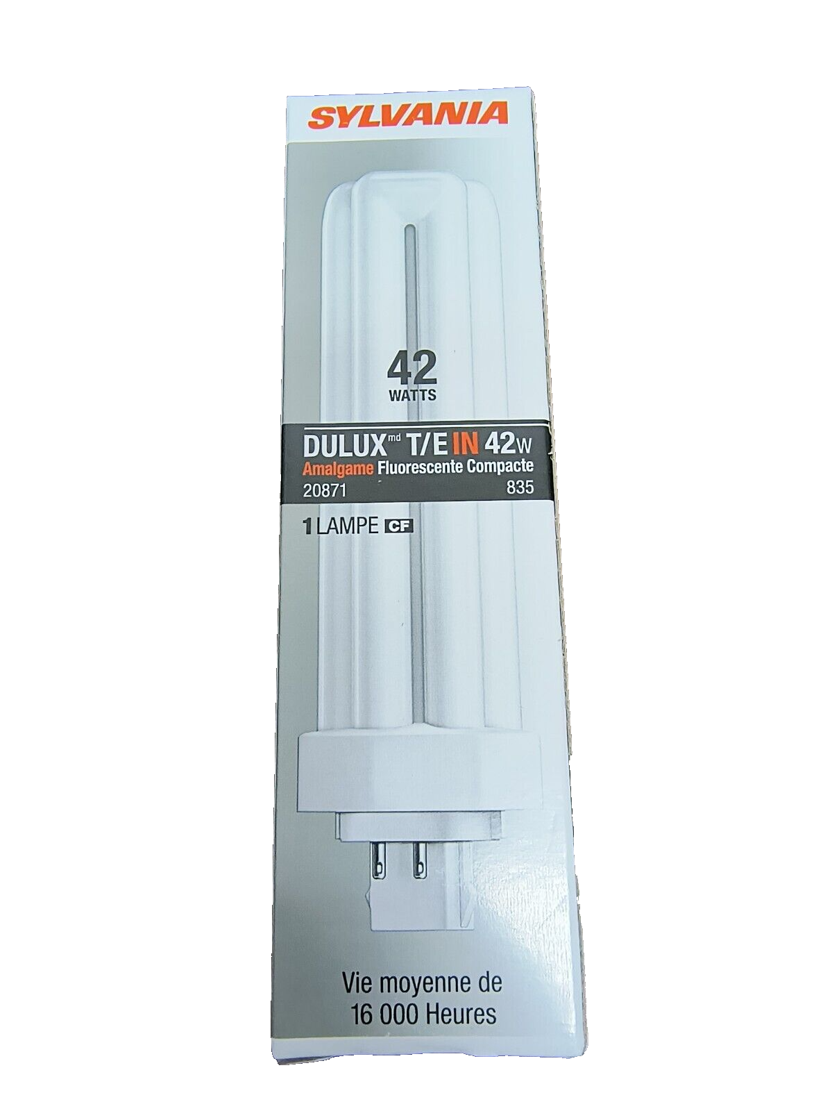NEW Sylvania Dulux T/E IN 42W CF Light Bulb Lamp  | CF42DT/E/IN/835/ECO | 20871 - $7.99