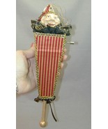 Katherine&#39;s Collection Wayne Kleski Musical Jester Clown LG Ornament NOS - €43,42 EUR