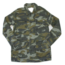 NWT Mother Jeans Loose Veteran in Finding Strength Camouflage Camo Jacket XS - $62.00