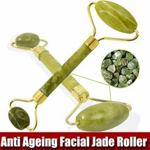 APXB Jade Face Massage Roller - Massager Tool for Facial, Hand, Eye, Neck, and B - £2.75 GBP