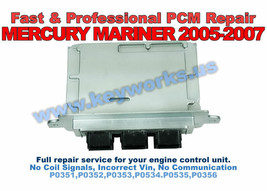 2005-2007 Mercury Mariner FAST Engine Computer MISFIRE REPAIR SERVICE PC... - $204.94 CAD