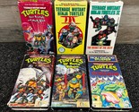 Teenage Mutant Ninja Turtles VHS Tape (Mixed Lot of 7) TMNT Movies - $24.18