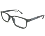 Flexon Eyeglasses Frames E1115 035 Grey Rectangular Full Rim 53-19-140 - $46.15