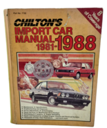 Chilton&#39;s Import Car Manual 1981 to 1988  Troubleshooting and Diagnostics - £9.70 GBP