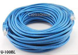 Intellinet 100ft CAT5E UTP Ethernet RJ45 Patch Cable BL - $54.99