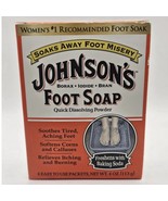Johnson&#39;s Foot Soap Dissolving Powder 4 Pack - 1oz each Discontinued - $68.33 CAD