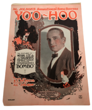 Al Jolsons Sensational Song Success Yoo Hoo Vintage Sheet Music 1920s Wo... - £11.79 GBP