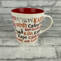 Starbucks Coffee Mug 2008 COFFEE in Multiple Languages Cup 16 oz - £23.12 GBP