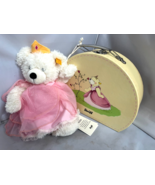 Steiff Lotte Princess Bear Plush W/ Cape &amp; Suitcase #672811 NEW WITH TAG... - £38.91 GBP