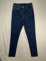 BOB Jeans Denim Skinny DarkBlue Size 11/12 Stretchy Lightweight 26x31 Ca... - £15.44 GBP