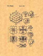 Rubik Cube Toy Patent Print - £6.40 GBP+