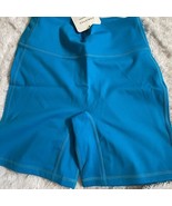 Fabletics High Waisted Wear Anywhere 6” Shorts in Coastal Blue Size XS - $27.99