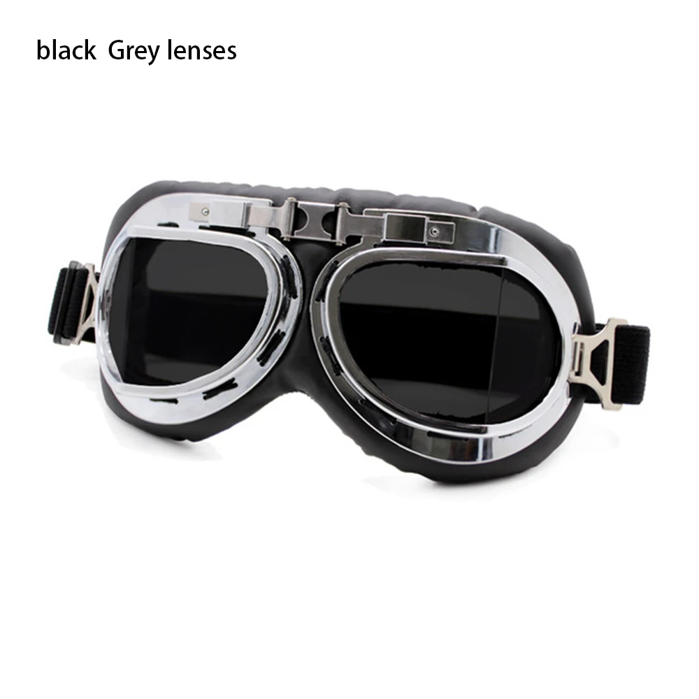 High Quality Vintage Motorcycle Goggles Retro Pilot Goggles Motor Protective Gea - £116.38 GBP