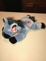 &quot;LEFTY&quot; Donkey Retired TY Beanie Buddies 13&quot; Collection Stuffed Plush To... - $11.99