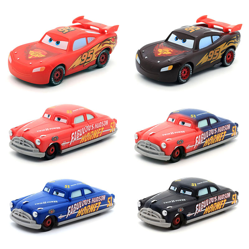 Racing Story Lightning Mcqueen Temperature-Sensitive Color-Changing Car Blue Sky