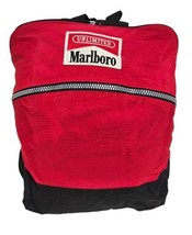 VINTAGE 1990&#39;s Marlboro Unlimited Small Travel Backpack 15&quot; x 13&quot; - $23.36
