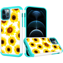 Beautiful Design Hybrid Case Sunflowers For I Phone 13 - £6.12 GBP