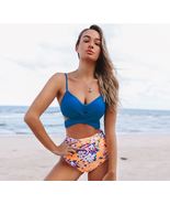 Women Bikini Set Two piece Sexy Tight Split Beach Temperament Swimsuit - $25.00