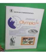 American Commemoratives Olympics 84 USPS Stamps Panel 183 April 8, 1983 - $9.89