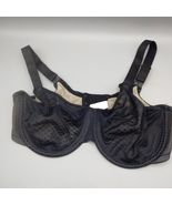 Wacoal Bra 36DDD Black Lace Visual Effects Minimizer Underwire 857210 - $22.10 CAD