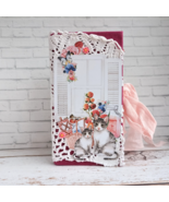 Cats junk journal for sale Kitty journal Garden cook book junk book home... - $500.00