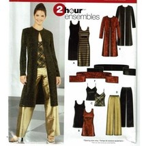 Simplicity Sewing Pattern 0667 5746 Pants Jacket Scarf Cami Tunic Size 1... - £7.14 GBP