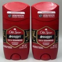 Old Spice Men&#39;s Swagger Deodorant Cedarwood Scent 2.6 Oz 2 Pack - $12.00