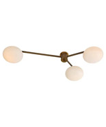 1960&#39;s Mid Century Chandelier Arredoluce Tre Lune Ceiling Light, Vintage... - $1,163.22 CAD