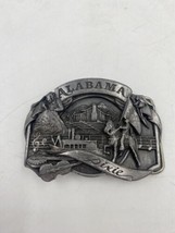 Siskiyou Belt Buckle 1986 State of Alabama Commemorative Belt Buckle Heavy USA - £13.13 GBP